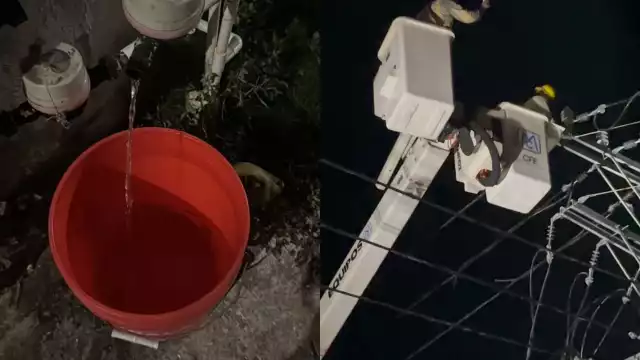 Durante la madruga de ayer, el bombeo del agua no llegó a diversas Supermanzanas por carencia del suministro energético
