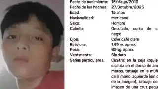 Ayer, la familia fue informada oficialmente sobre la localización del cuerpo del adolescente Lizandro Joel L. C