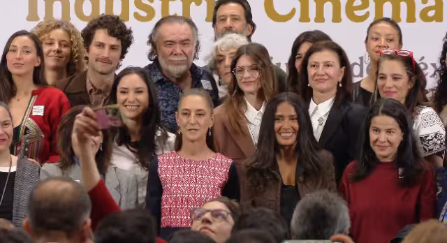 Sheinbaum anuncia incentivos históricos para el cine y audiovisual en México