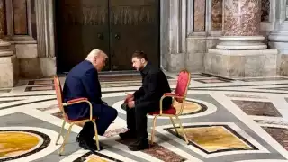 Tras conversaciones, Trump cree que Zelenski puede ceder Crimea a Putin