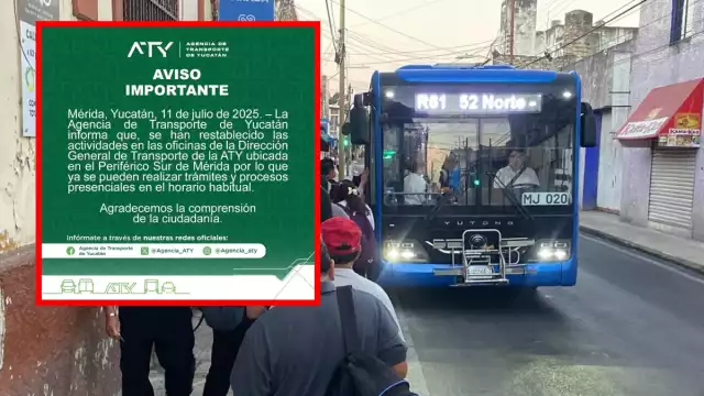 A partir de este viernes las actividades en la Dirección General de Transporte quedaron restablecidas