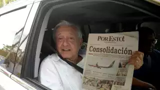 AMLO declara sentirse feliz ante triunfo de Joaquín Díaz Mena en Yucatán