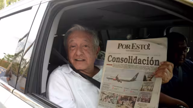 AMLO declara sentirse feliz ante triunfo de Joaquín Díaz Mena en Yucatán