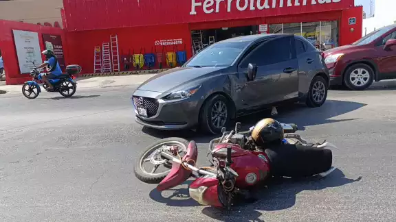 Afortunadamente la víctima salió ilesa