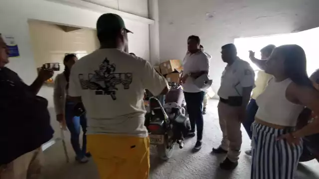 Acudieron hasta una paquetería denominada “imeli”