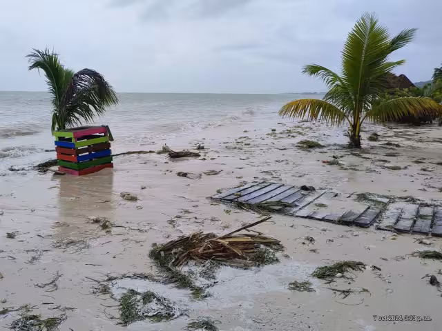 Corral tortuguero registró daños