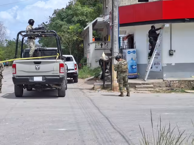 En la avenida Santiago Pacheco Cruz por la calle 88 se identificaron algunas