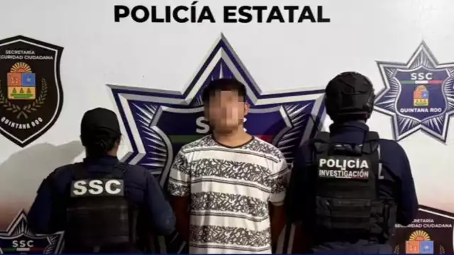 El menor identificado como R.I.L.V, fue trasladado para ser puesto a disposición de las autoridades