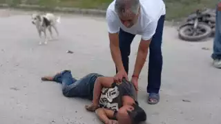 Joven termina grave   tras ser arrollado en Calakmul por un auto que se dio a la fuga 