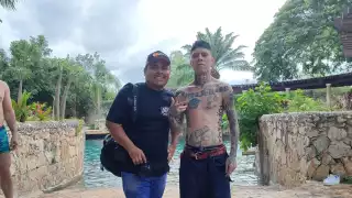 Santa Fe Klan se relaja en los cenotes yucatecos tras su éxito en Xmatkuil 2024