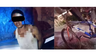 Detienen a hombre por intentar robarse una bicicleta en Campeche