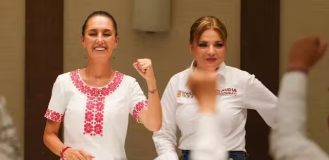 Claudia Sheinbaum, candidata de la coalición Sigamos Haciendo Historia