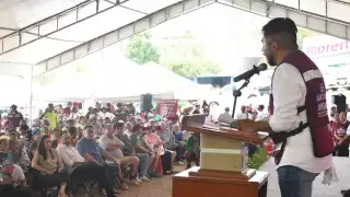 Candidato de Morena a diputado local en Campeche cierra campaña ante 200 personas 