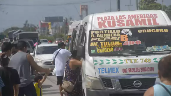 Los usuarios el transporte público consideran que por las noches incrementa la posibilidad de ser víctima de los delincuentes.