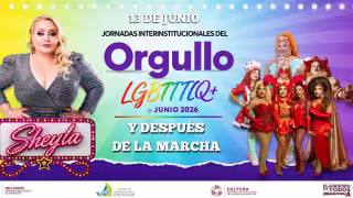 ¿A qué hora cantará Sheyla en el Pride Campeche?
