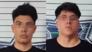 Detienen a dos jóvenes por presunta posesión de droga en Cancún