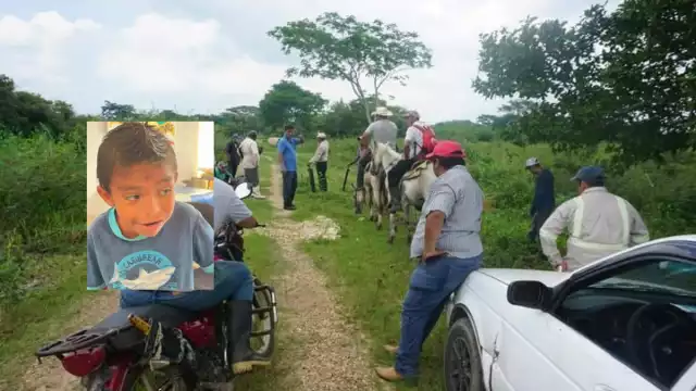 Joel del Carmen Acosta Oroma de 9 años