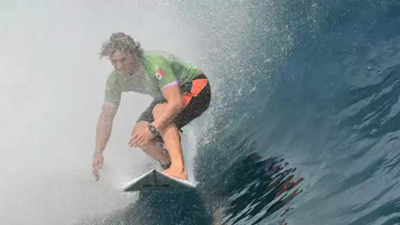 Alan Cleland brilló en Tahití Alan Cleland brilló en Tahití