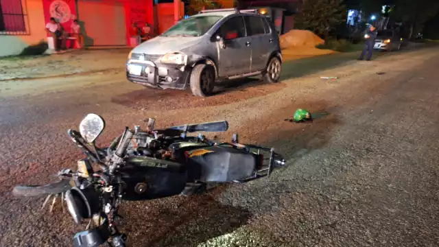 El lesionado tuvo que ser trasladado al hospital debido a sus lesiones