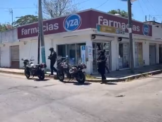 Las autoridades chetumaleñas acudieron al llamado de la ciudadanía para intervenir en el atraco.