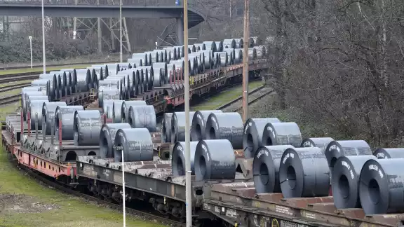 El presidente estadounidense, Donald Trump, anunció un arancel del 25 % a las importaciones de acero y aluminio chino