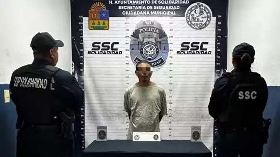 Elementos de la SSCM detuvieron al presunto responsable, mientras que la víctima presentaba una lesión en la cabeza Elementos de la SSCM detuvieron al presunto responsable, mientras que la víctima presentaba una lesión en la cabeza