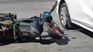 En los accidentes viales se reportaron lesionados debido la magnitud de los choques