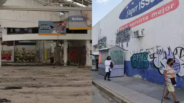 Algunos de los lugares siguen siendo visitados pese a su abandono total