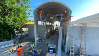  Avanza el nuevo Mercado de Artesanías en Carmen, pero  artesanos siguen en incertidumbre