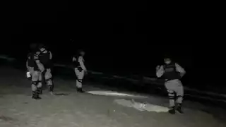 Movilización en Ciudad del Carmen por supuestos huesos humanos en Playa Norte