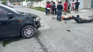 Accidente en Campeche deja tres lesionados entre ellos un menor de edad