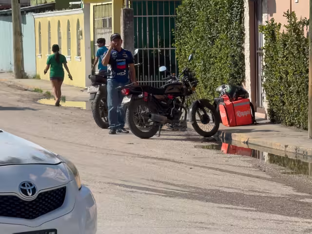 Un motomandadito fue atropellado en la colonia Belisario Domínguez, en Ciudad del Carmen.