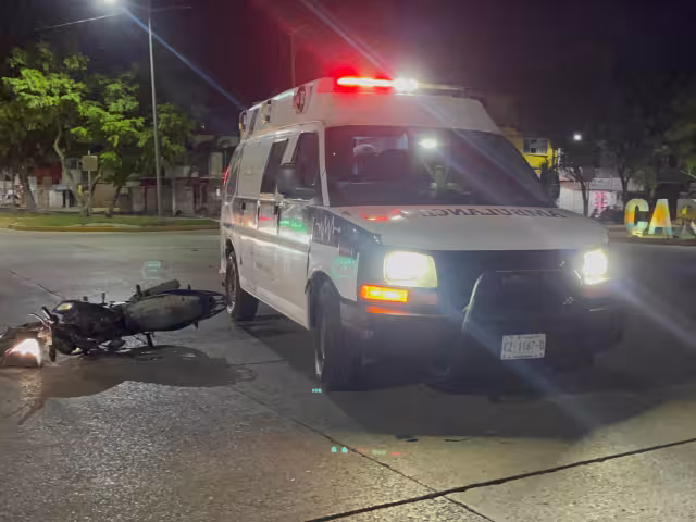 motociclistas lesionados