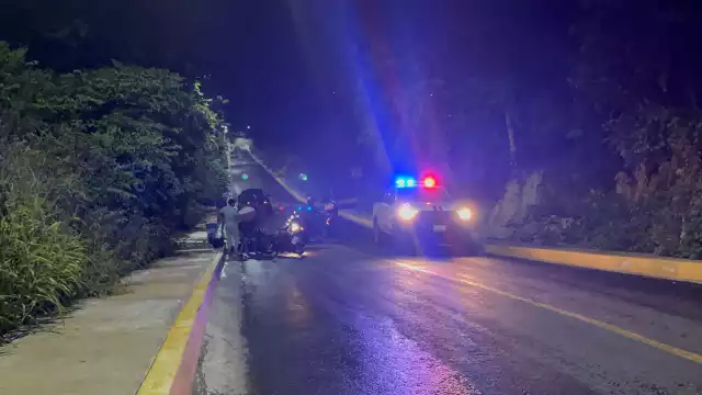 Al lugar llegaron elementos de la Policía Estatal y de SAMU