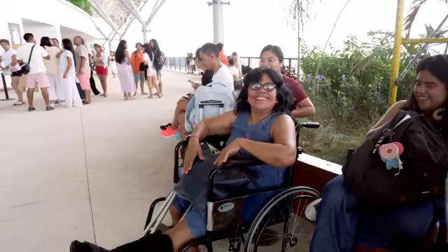 Una fractura no impidió que se fuera a Izamal y recordara su infancia, en Guatemala