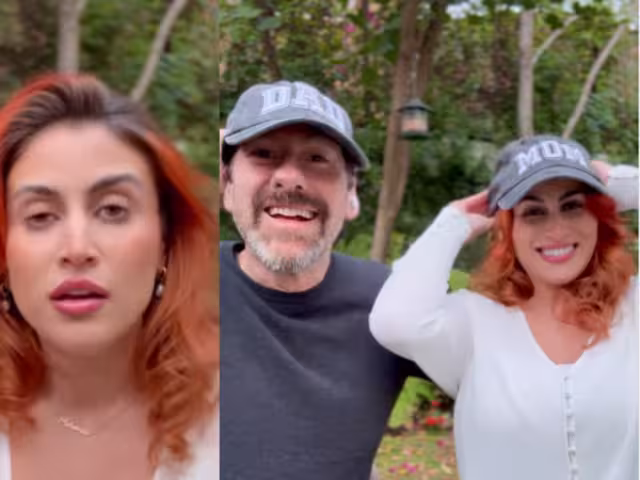 La pareja dio la noticia a través de sus redes sociales con un cómico video