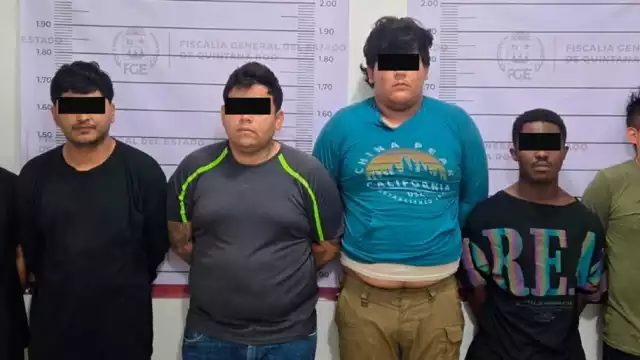 Fueron identificados como Ismael de Jesús “N”, Roger Alejandro “N”, Christon “N”, Ángel Alexander “N”, Ramón Antonio “N”, Johan Assiel “N”, Edgar Rafael “N” y Uriel “N”