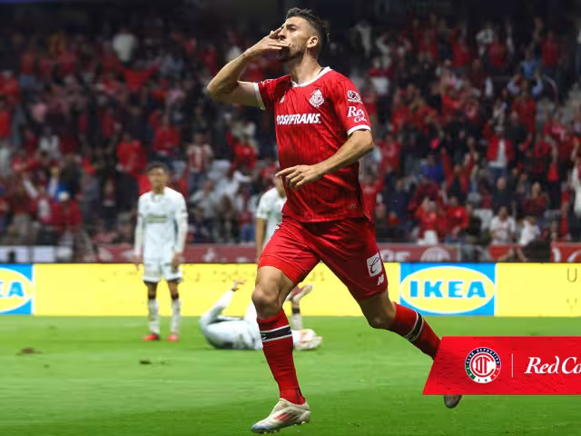 Paulinho fue el jugador que cerró la goleada en Toluca