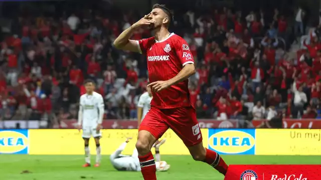 Paulinho fue el jugador que cerró la goleada en Toluca