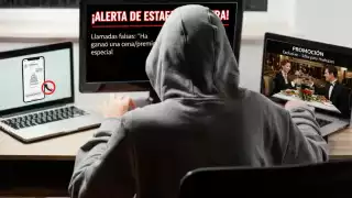 En algunos casos, los delincuentes envían enlaces a páginas que aparentan ser oficiales