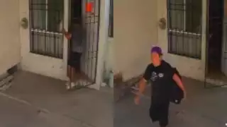 “Es la segunda vez que roba": Exponen en video a ladrón robando en un domicilio  de la Región 247 de Cancún