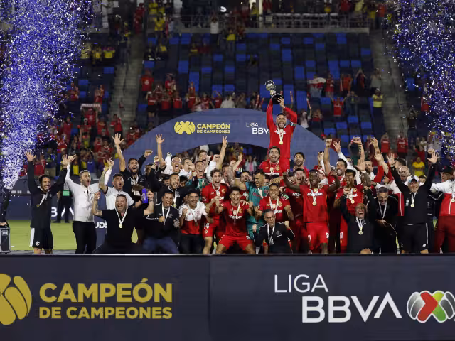 Toluca se convirtió en el nuevo Campeón de Campeones del futbol mexicano.