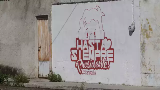 Hasta Siempre Presidente, campechanos despiden a AMLO