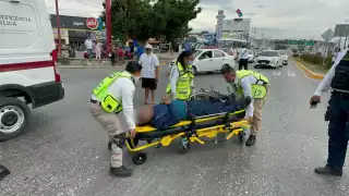   Mujer es detenida tras atropellar a motociclista en la Francisco I. Madero, Campeche  