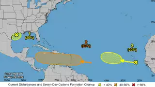 ¿Llegará otro huracán  a Campeche?  Vigilan 3 posibles ciclones  