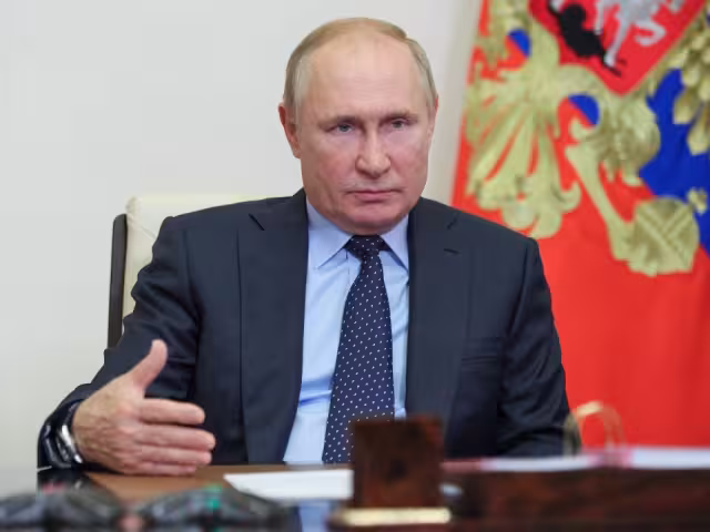 Vladimir Putin, presidente de Rusia 