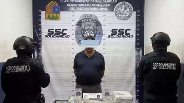 Se aseguraron en total un arma calibre 45, dos cargadores y 233 cartuchos útiles