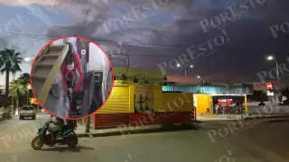 Ladrón con casco asalta pollería en Escárcega y huye con el dinero de las ventas del día