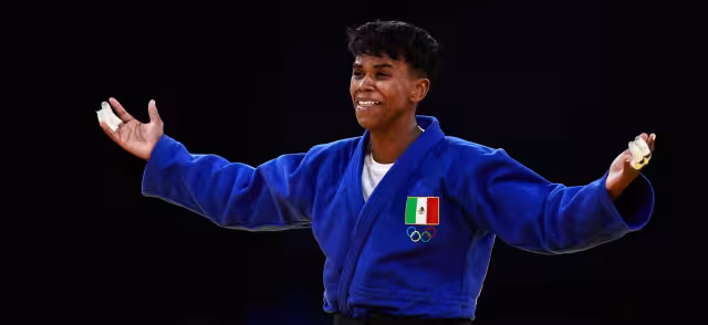 Su amor por el judo la llevó a representar a México