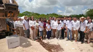 Cbtis No. 305 de Ciudad Caucel tendrá capacidad para 900 estudiantes: Colocan la primera piedra del plantel  